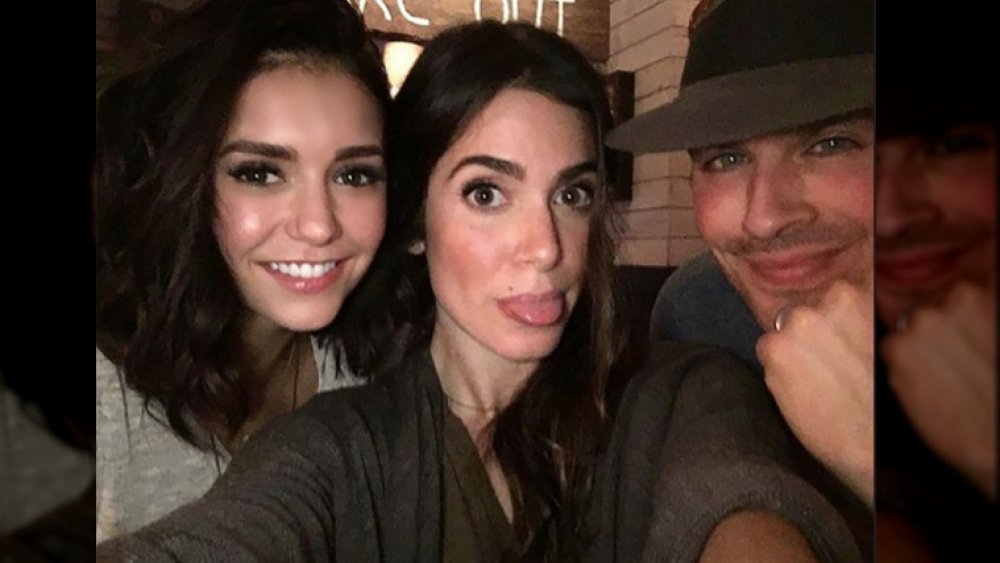 Nina Dobrev, Nikki Reed, and Ian Somerhalder