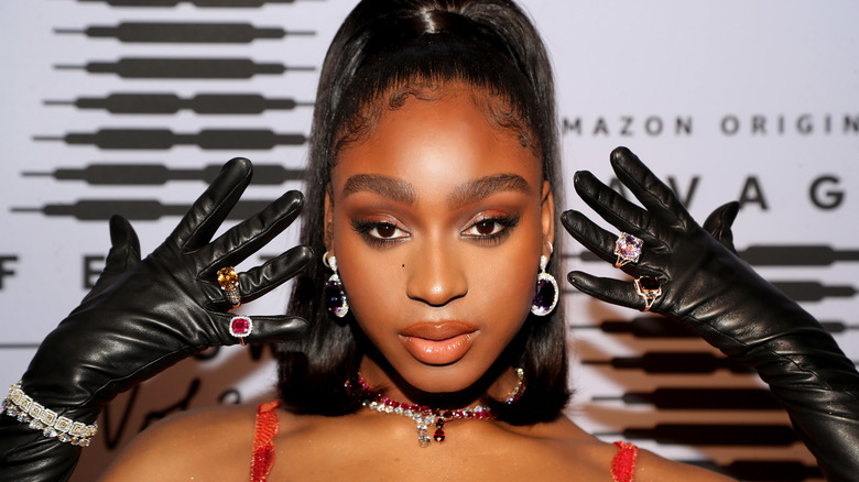 Normani on the red carpet