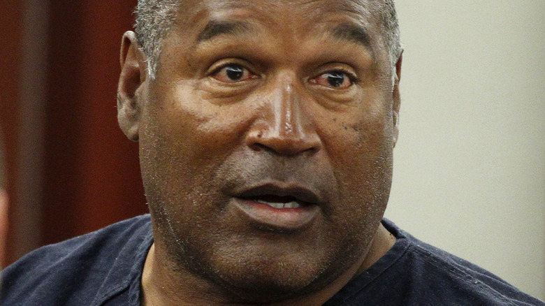 OJ Simpson in court, 2013