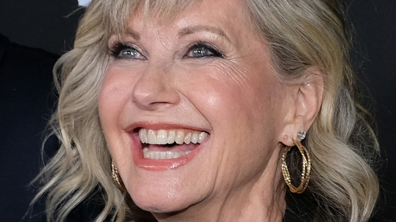 Olivia Newton-John smiling