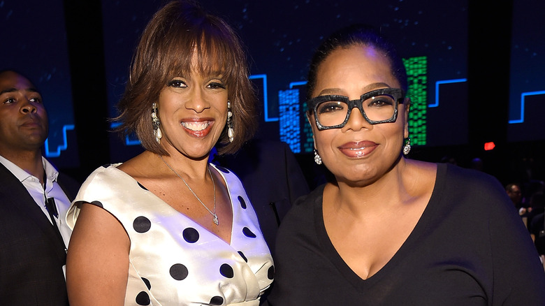 Gayle King and Oprah Winfrey