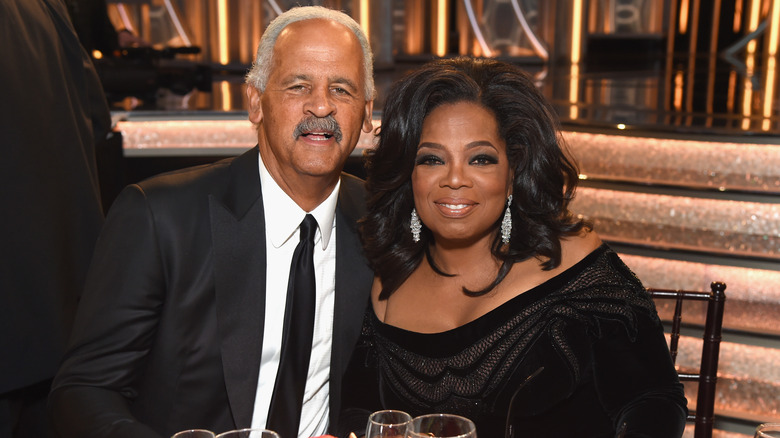 Stedman Graham and Oprah Winfrey