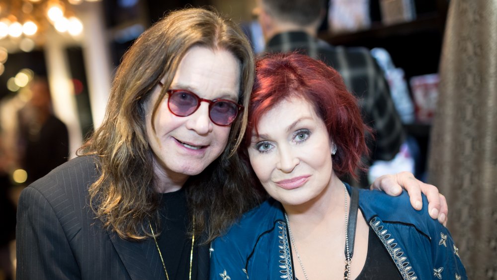 Ozzy Osbourne and Sharon Osbourne