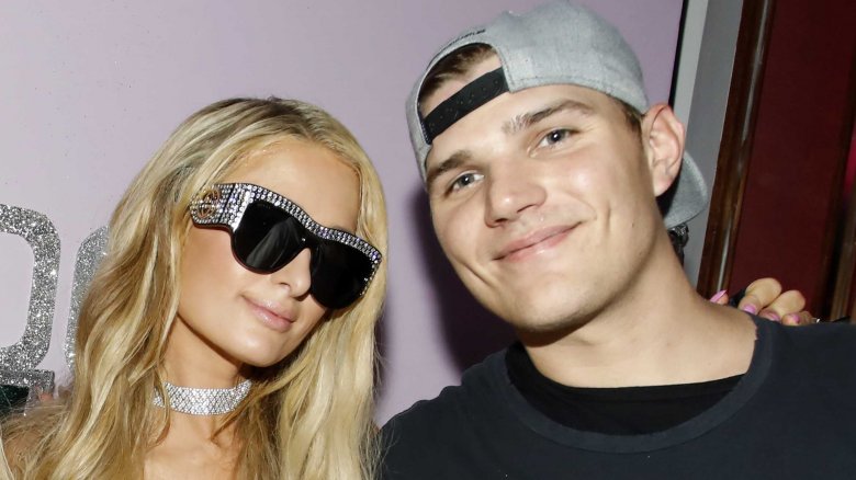 Paris Hilton and Chris Zylka