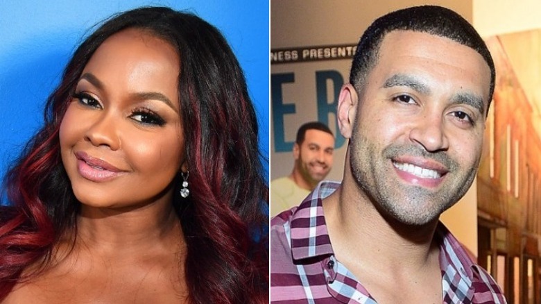 Phaedra Parks and Apollo Nida split image