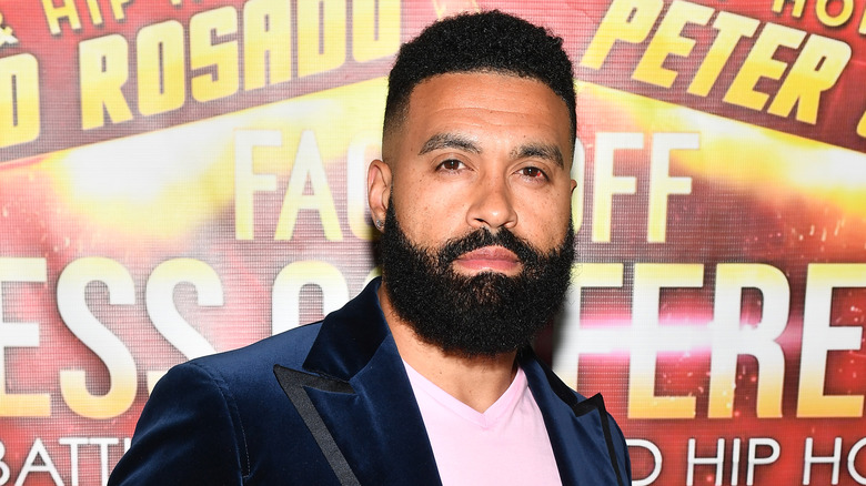 Apollo Nida on the red carpet