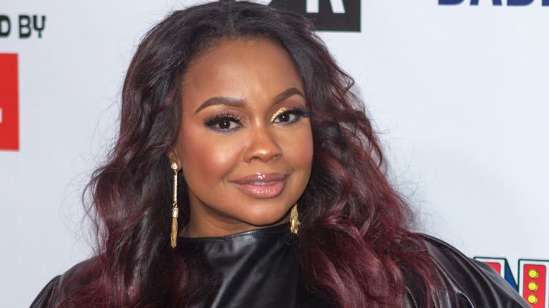 Phaedra Parks looking at camera