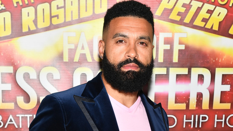 Apollo Nida on the red carpet