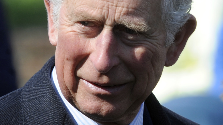 Prince Charles smiling