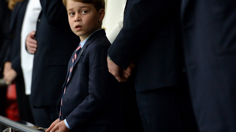Prince George Wembley suit