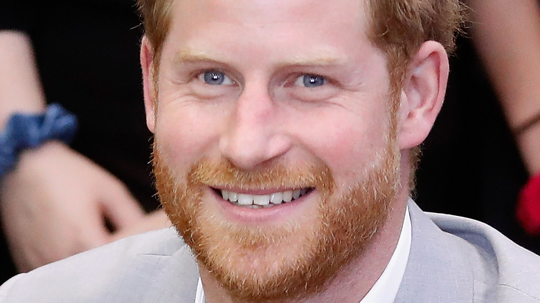 Prince Harry blue eyes