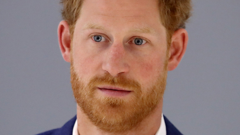 Prince Harry blue eyes