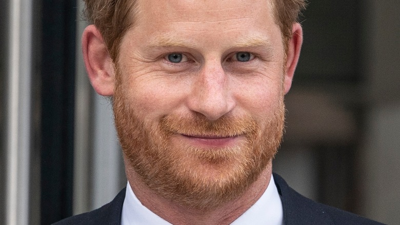 Prince Harry posing