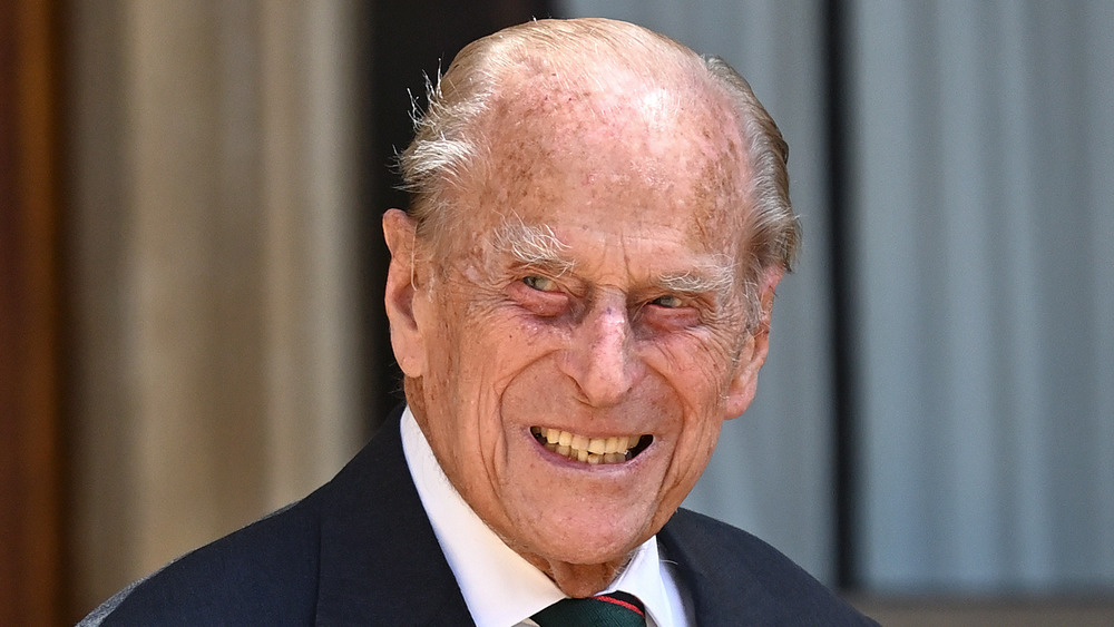 Prince Philip smiling