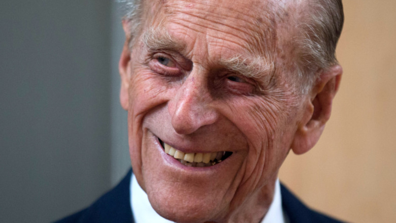 Prince Philip smiling