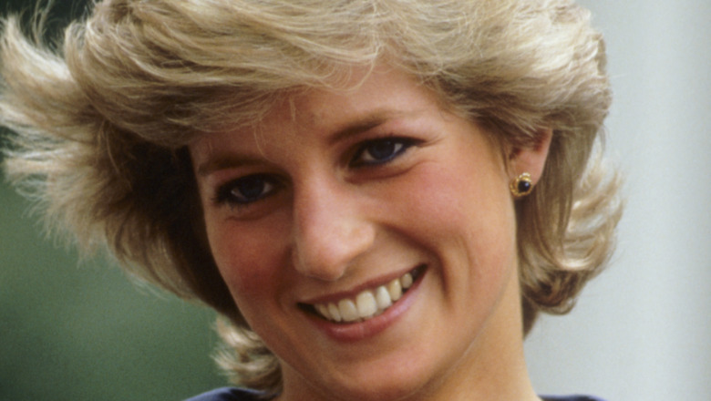 Princess Diana smiling