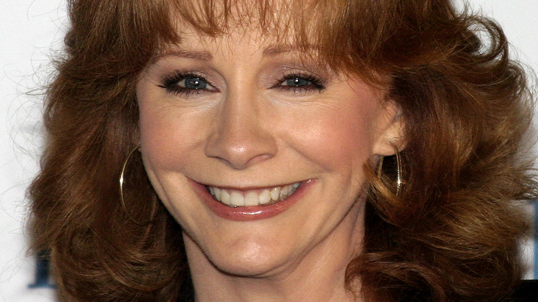 Reba McEntire smiling