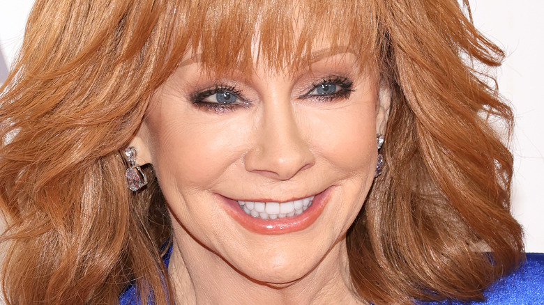 Reba McEntire smiling