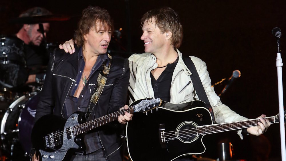 Richie Sambora and Jon Bon Jovi 