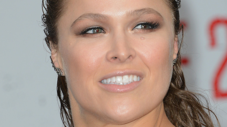 Ronda Rousey smiling