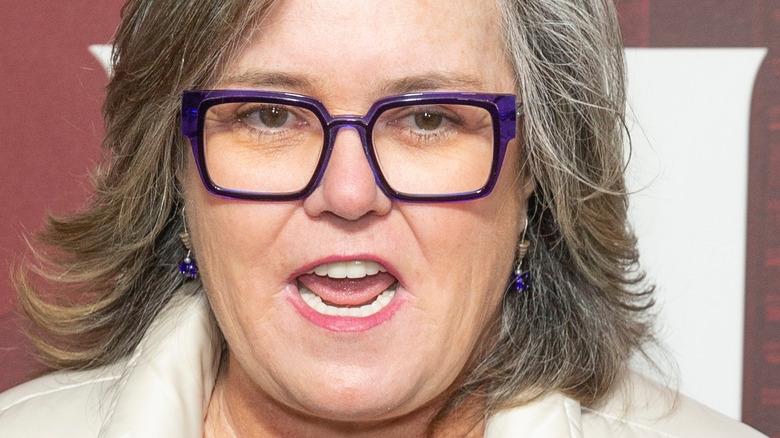 Rosie O'Donnell close up
