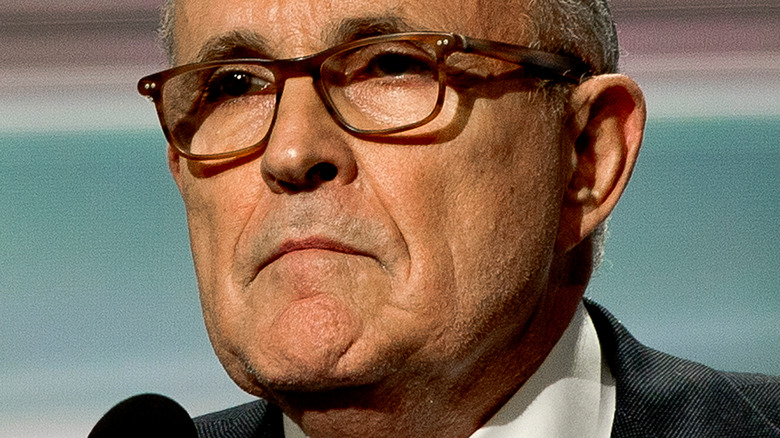 Rudy Giuliani upset