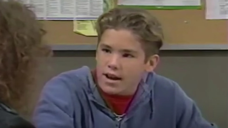 Ryan Reynolds acting as a teenager