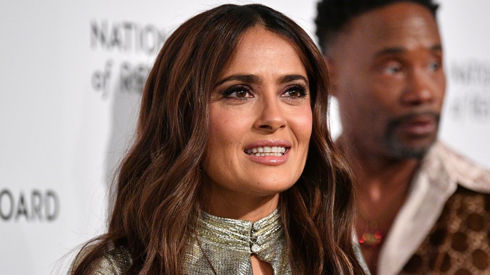 Salma Hayek and Billy Porter attend the 2020 National Board Of Review Gala