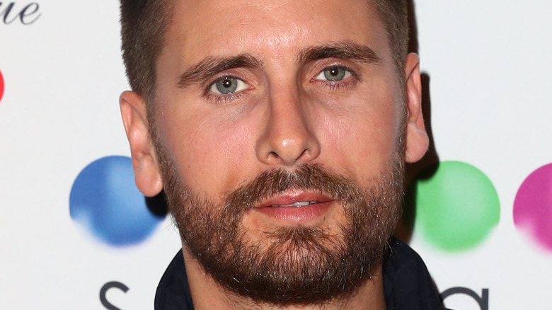 Scott Disick staring into the camera