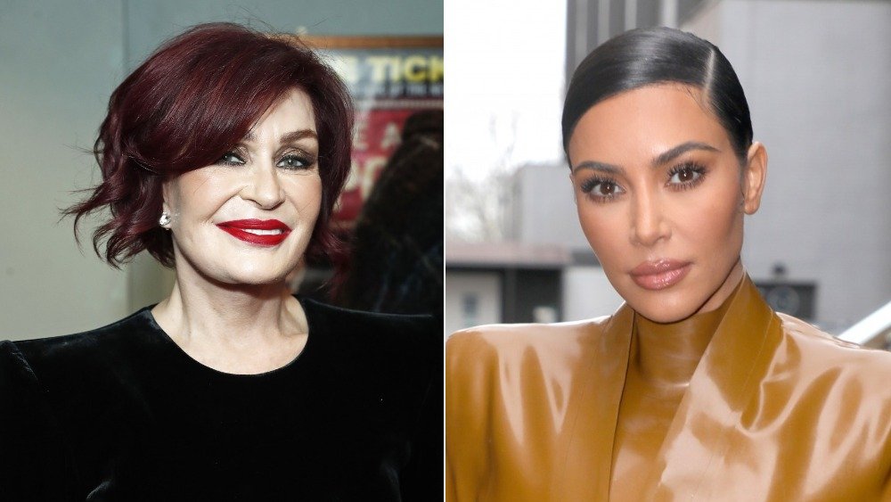 Sharon Osbourne and Kim Kardashian