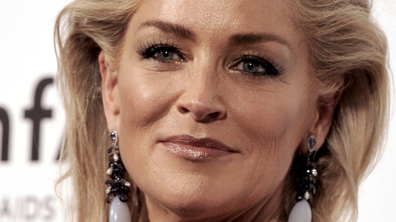 Sharon Stone on the red carpet