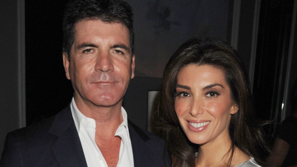 Simon Cowell and Mezghan Hussainy