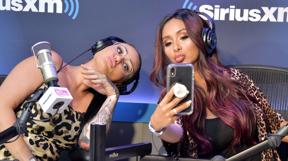 JWoww and Snooki on the Jenny McCarthy Show