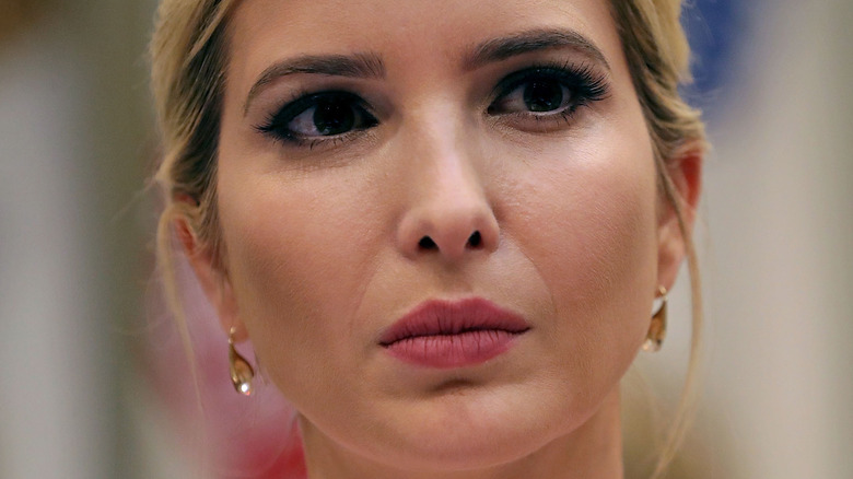 Ivanka Trump looking pensive