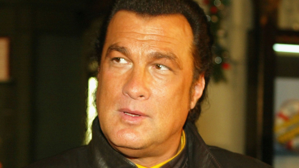 Steven Seagal at Godzilla premiere