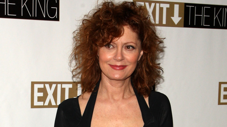 Susan Sarandon smiling 