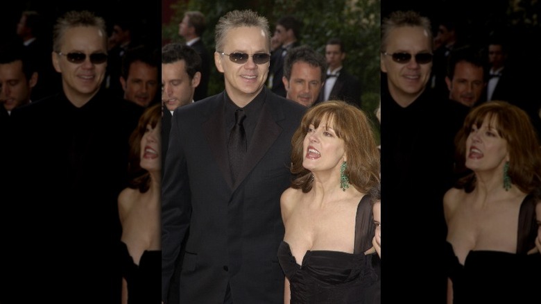 Tim Robbins and Susan Sarandon smiling
