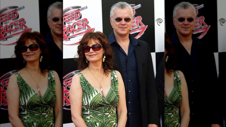Susan Sarandon and Tim Robbins smiling