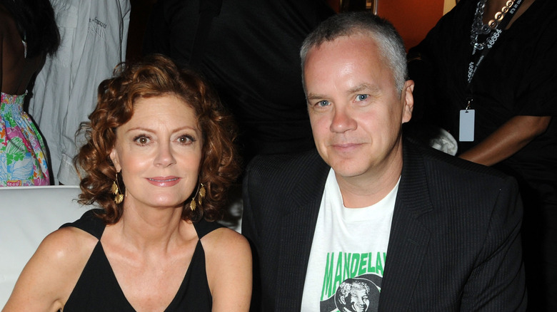Susan Sarandon and Tim Robbins smiling