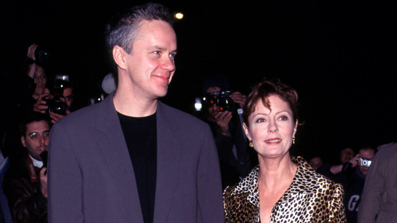 Tim Robbins and Susan Sarandon smiling 