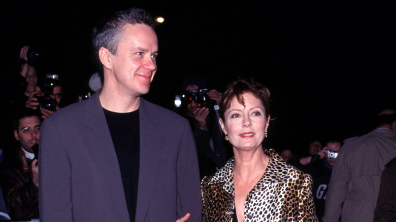 Tim Robbins and Susan Sarandon smiling