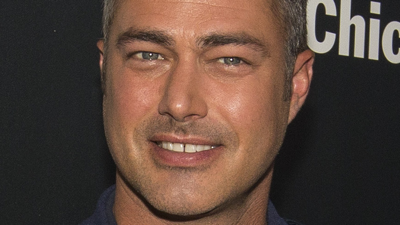Taylor Kinney at an NBC event