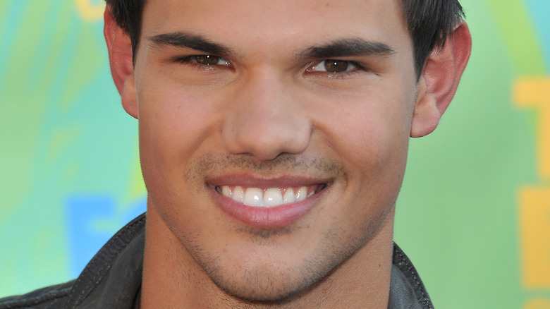 Taylor Lautner smiling