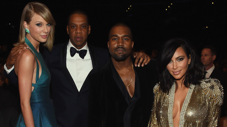 Taylor Swift, Jay-Z, Kanye West, Kim Kardashian