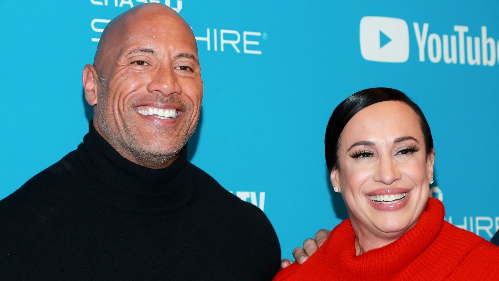 The Rock and First Wife