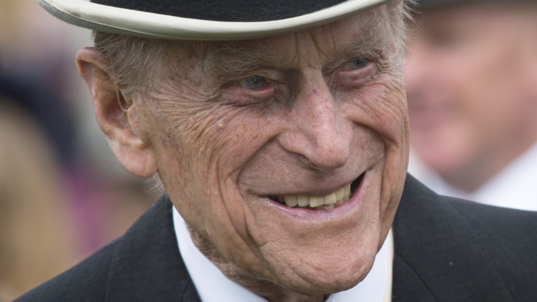 Prince Philip smiling