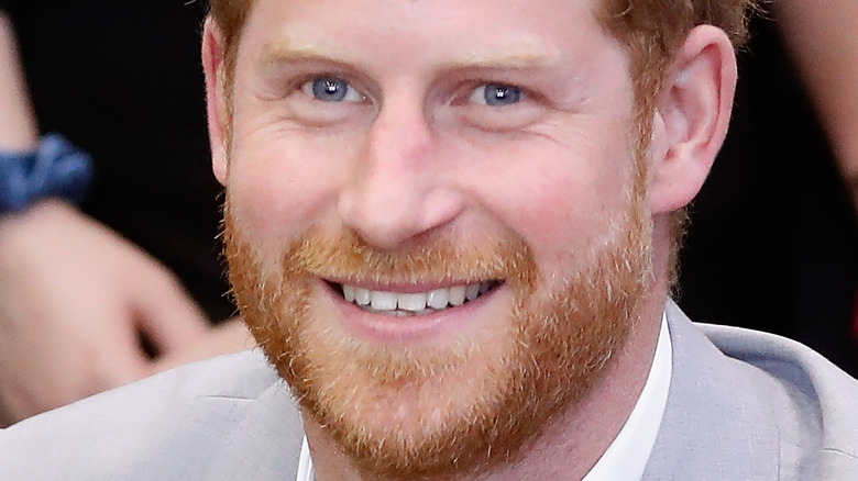 Prince Harry blue eyes