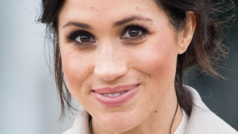 Meghan Markle brown eyes