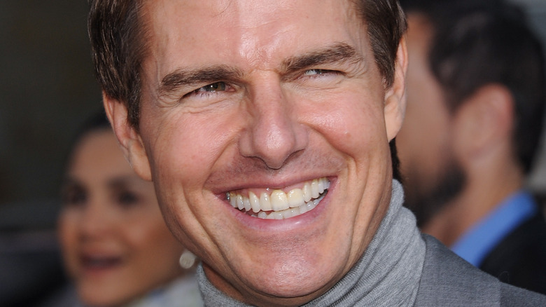 Tom Cruise smiling