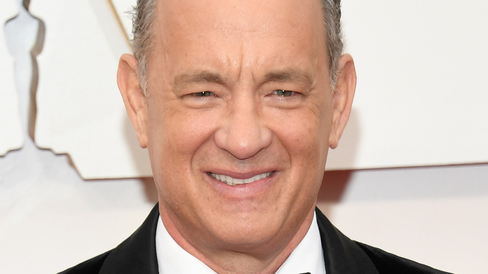 Tom Hanks smiling
